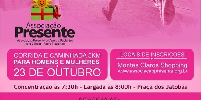 Montes Claros - Corrida e caminhada Outubro Rosa