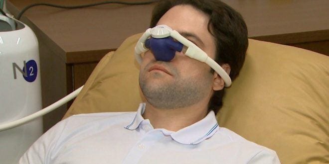 Saúde - USP vai testar efeito do ‘gás do riso’ para tratar a depressão