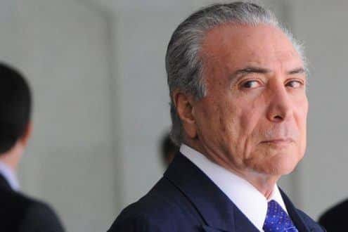 Temer diz que é preciso enfrentar denúncia sem sentido feita por criminosos