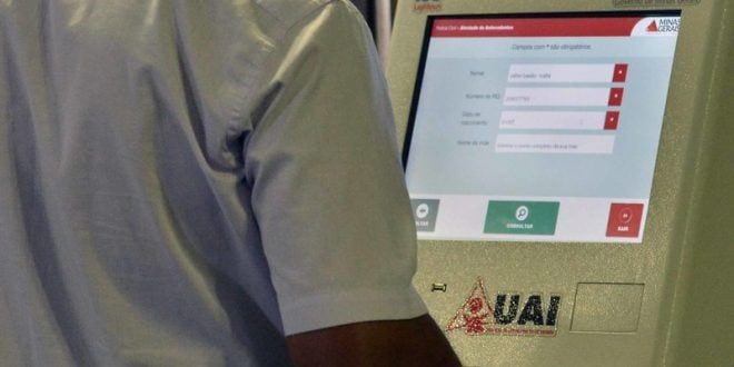 MG - Agendamento de serviços poderá ser feito em terminais nas UAIs