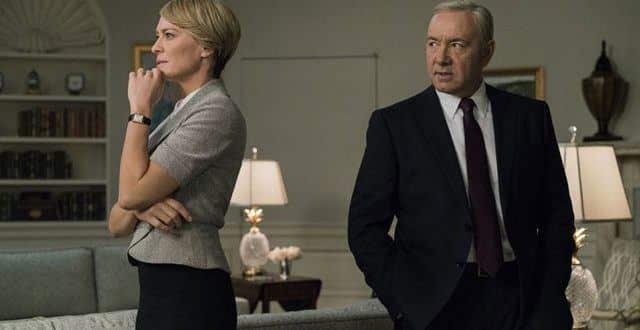 Robin Wright e Kevin Spacey em 'House of Cards' (Foto: Divulgação/Netflix)