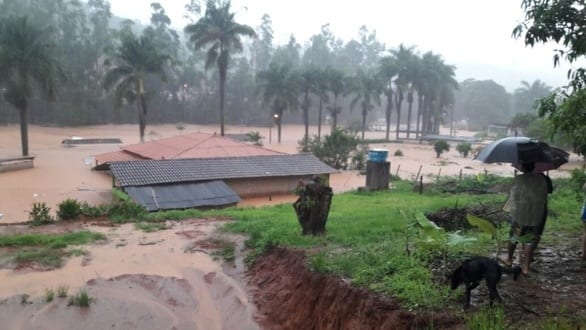 MG - Chuva já matou duas pessoas em Minas neste mês e cinco se encontram desaparecidas