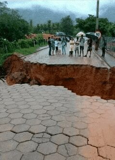 Veja as estradas danificadas pela chuva em Minas