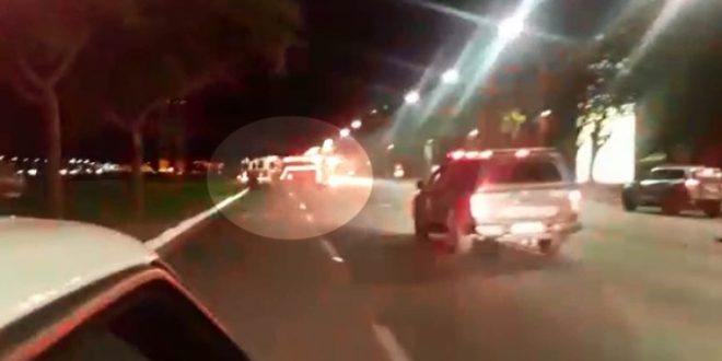 Agente rouba viatura do Corpo de Bombeiros do DF e foge da polícia em direção ao Plano Piloto