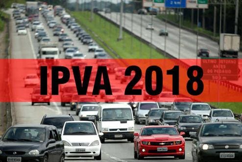 MG - IPVA 2018 terá redução média de 2,98%; escala começa em 10 de janeiro