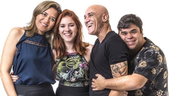 Integrantes da família formam o primeiro paredão da edição. Foto: Globo/Reprodução