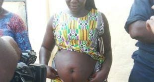 As ervas dadas pela curandeira faziam com que as mulheres ficassem com aspecto de gravidez | Foto: Alhassan Sillah/BBC
