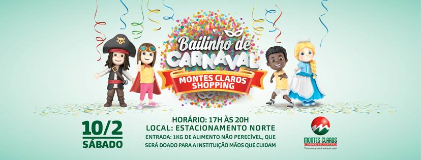 Bailinho de Carnaval Montes Claros Shopping