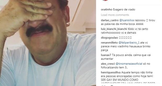 Ratinho recebe críticas por postar vídeo homofóbico no Instagram
