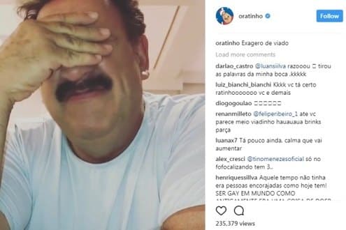 Ratinho recebe críticas por postar vídeo homofóbico no Instagram