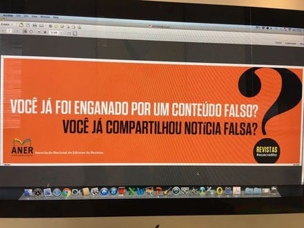 ANER lança campanha de combate às notícias falsas