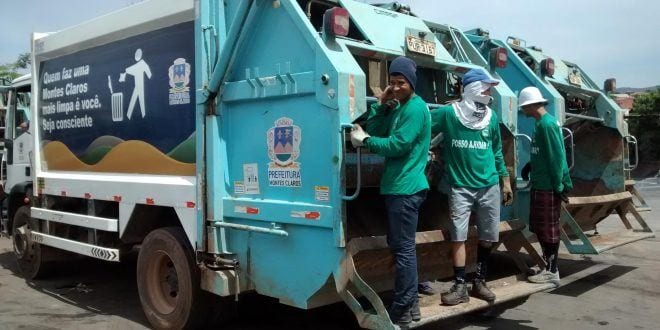 COLETA DO LIXO: A coleta funcionará normalmente todos os dias.  