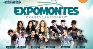 Expomontes 2018, uma programação de shows para superar todas as outras