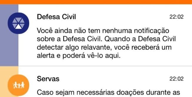 O app está disponível para download gratuito