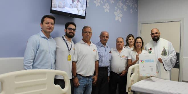 Montes Claros - Empresa Cervantes e Santa Casa de Montes Claros entregam o 26º Quarto Humanizado