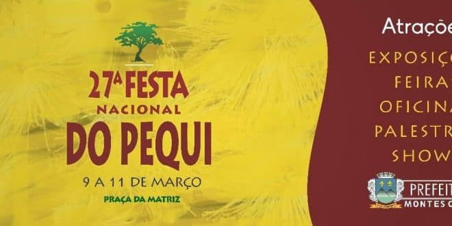 27ª edição da Festa Nacional do Pequi começa nesta sexta-feira, confira a programação