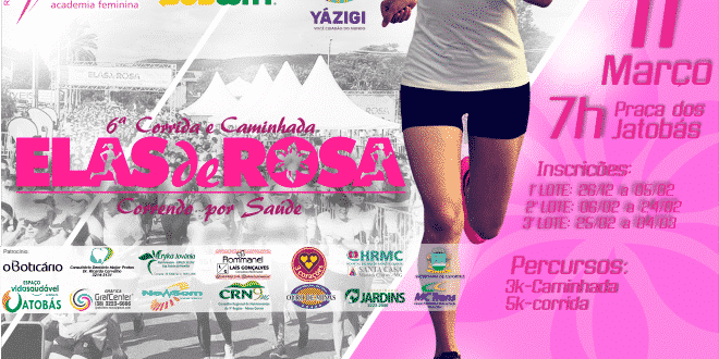 Montes Claros - 6° edição da corrida e caminhada Elas de Rosa
