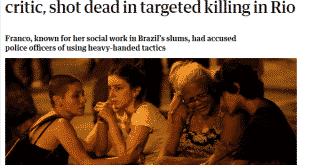 The Guardian foi um dos jornais a falar sobre a morte