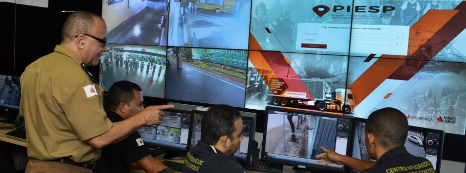 O Piesp integra o posto móvel de comando avançado que possui, entre outros atributos, seis câmeras de 360 graus