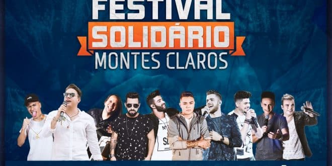 Festival Solidário com shows de Wesley Safadão, Kevinho e muito mais em Montes Claros