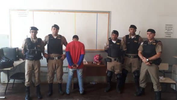 PM prende homem após assalto ocorrido na agência dos correios no centro de Montes Claros