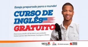 Governo de Minas Gerais oferece 1.700 vagas em curso gratuito de inglês na Uaitec