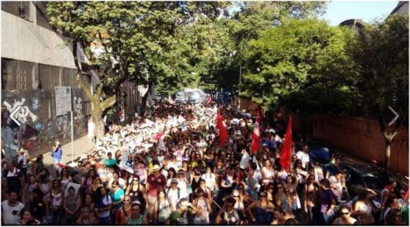 A paralisação foi encerrada, mas com a manutenção do estado de greve
