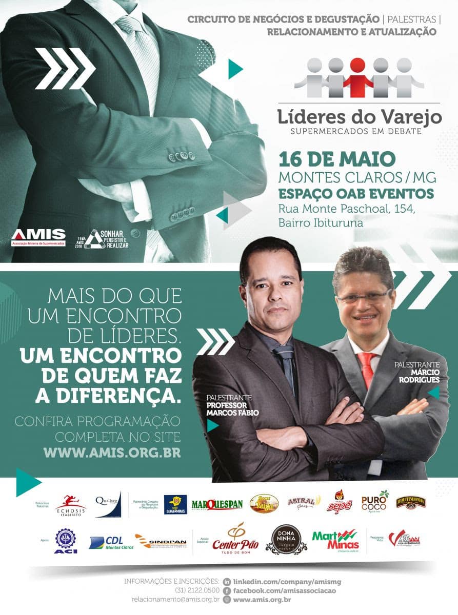 Líderes do Varejo reúne supermercadistas e fornecedores do Norte de Minas