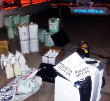 Polícia Militar apreende insumos agrícolas avaliados em R$ 50 mil no Norte de Minas