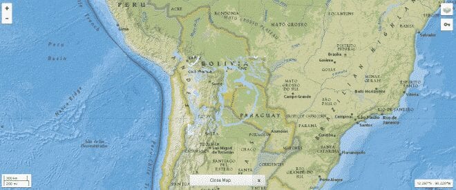 O tremor seria reflexo de um terremoto de magnitude 6,8 na Escala Richter que atingiu a região de Carandayti, na Bolívia, na manhã desta segunda, segundo o Serviço Geológico dos Estados Unidos (USGS, na sigla em inglês).