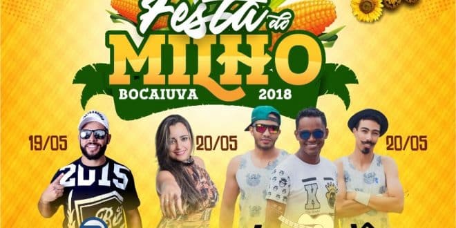 Bocaiuva realiza sábado e domingo a Festa do Milho