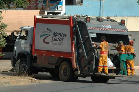 Em Montes Claros a coleta de lixo vai funcionar normalmente