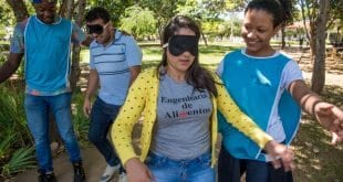 Uma das oficinas traz o tema da inclusão de pessoas com deficiência - Foto: Amanda Lelis