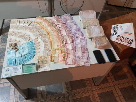 Casal é preso com 3,5kg de crack em Montes Claros