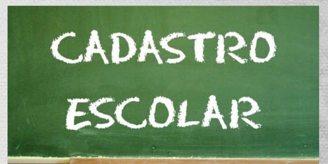 Cadastramento Escolar em 2019 será realizado entre os dias 11 e 22 de junho