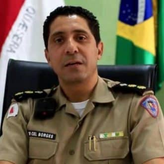 Tenente Coronel da Polícia Militar Evandro Geraldo Ferreira 