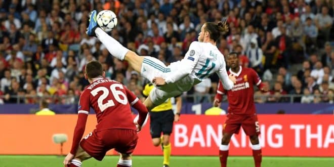 Gol de bicicleta de Gareth Bale