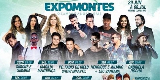 Ingressos avulsos para a Expomontes já estão à venda