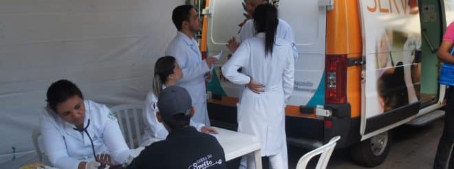 Diversos serviços serão oferecidos para a população em situação de rua da cidade. Ação ocorre na Praça da Matriz, no centro do município
