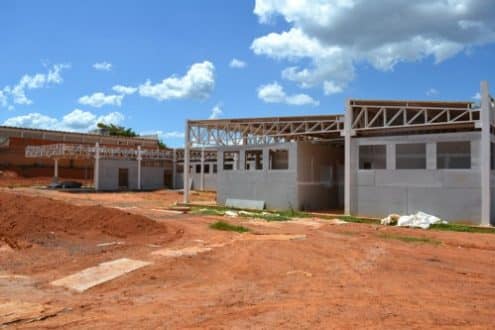 Obra da UPA do Chiquinho Guimarães está depredada