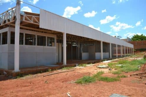Obra da UPA do Chiquinho Guimarães está depredada