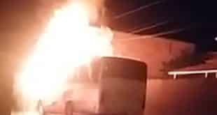 Mais quatro ônibus são incendiados na região Sul de Minas