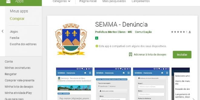 Montes Claros lança aplicativo para denunciar danos ao meio ambiente