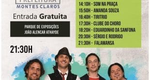 Aniversário de Montes Claros, confira a programação