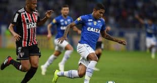 Brasileirão - Cruzeiro perde para o São Paulo em casa