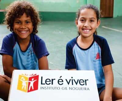 Instituto Gil Nogueira homenageia crianças e professores do norte de Minas em seu primeiro ano no projeto ‘Ler é viver’