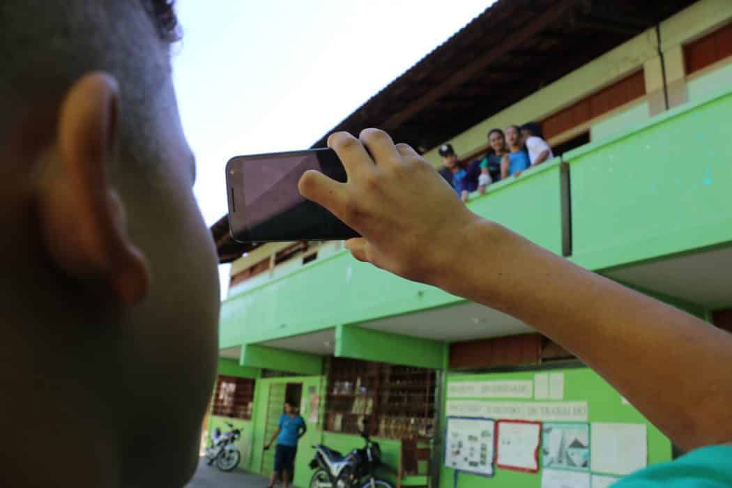 Oficinas de fotografia mobilizam alunos no projeto Revelando Patrimônio