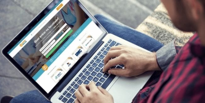 O candidato tem acesso a todas as informações sobre a vaga diretamente no site Quero Bolsa