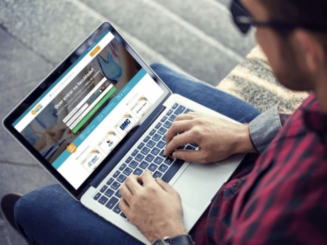 O candidato tem acesso a todas as informações sobre a vaga diretamente no site Quero Bolsa