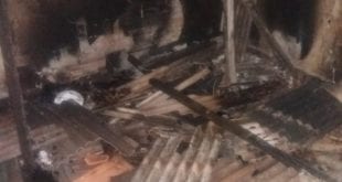 Morador sofre queimaduras de 1º e 2º graus após quarto de casa pegar fogo em Montes Claros